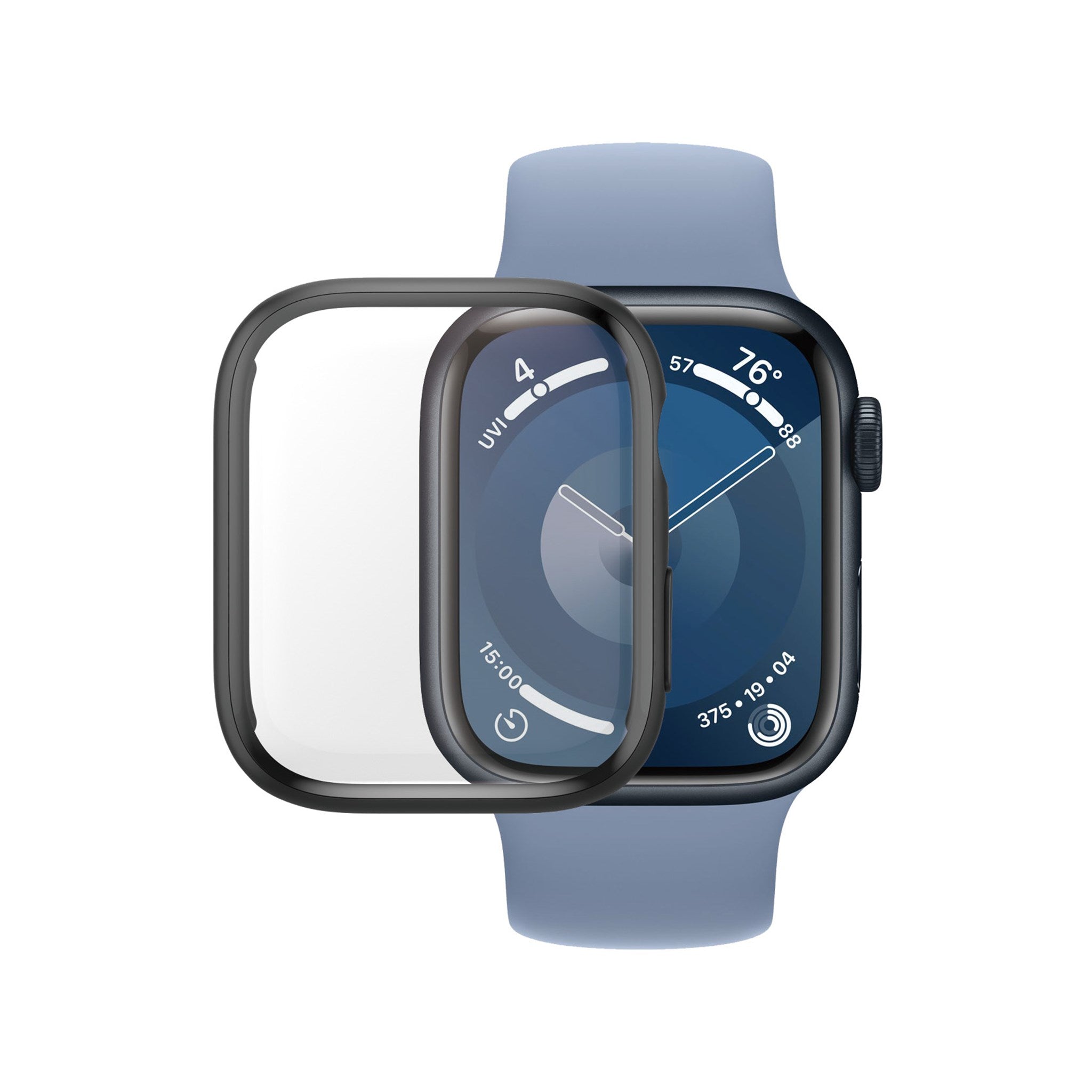 PanzerGlass® Full Body Sort m. D3O® Apple Watch Series 9 | 41mm